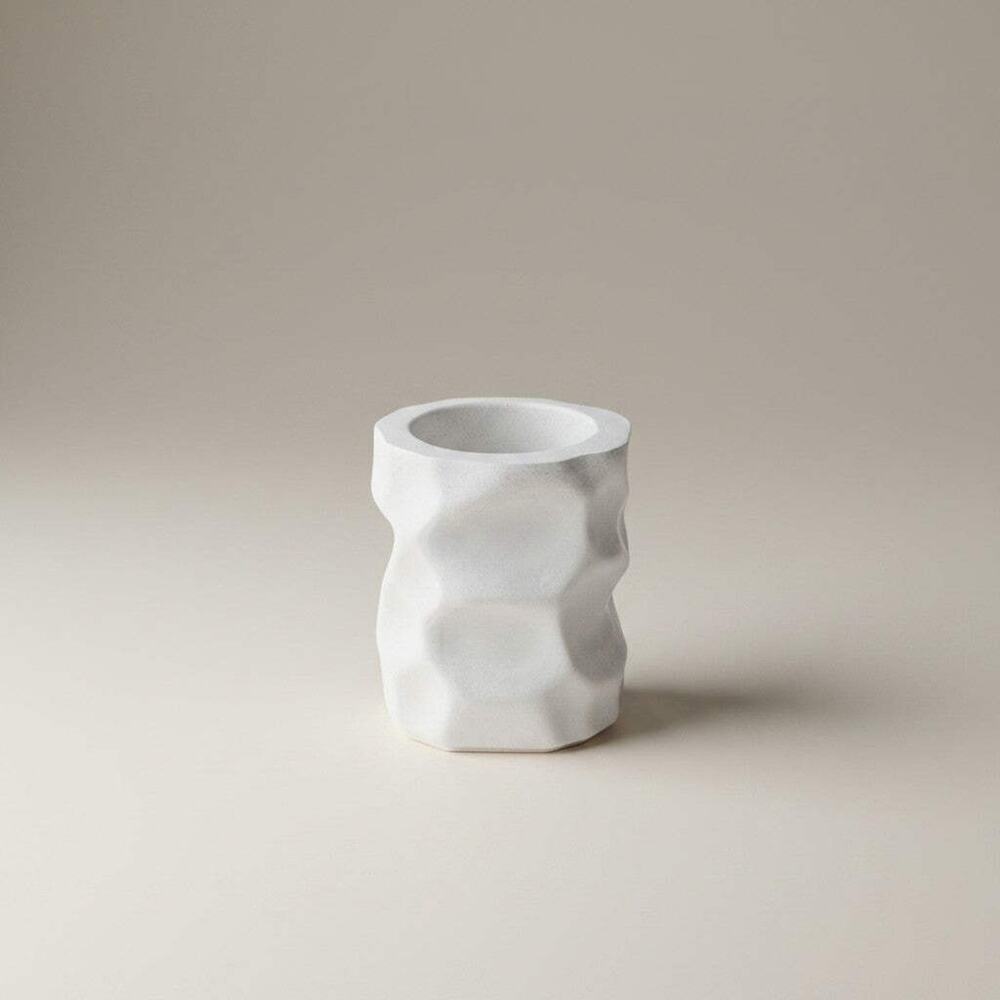 Decorative Jar Cave Handmade Cement Lunarie